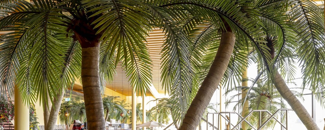 Slideshow showing company branding and visual identity