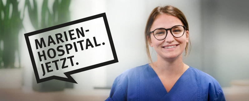 Marienhospital. Jetzt - Pflegerin