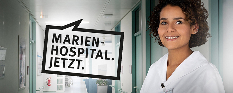 Marienhospital. Jetzt - Pflegefachfrau